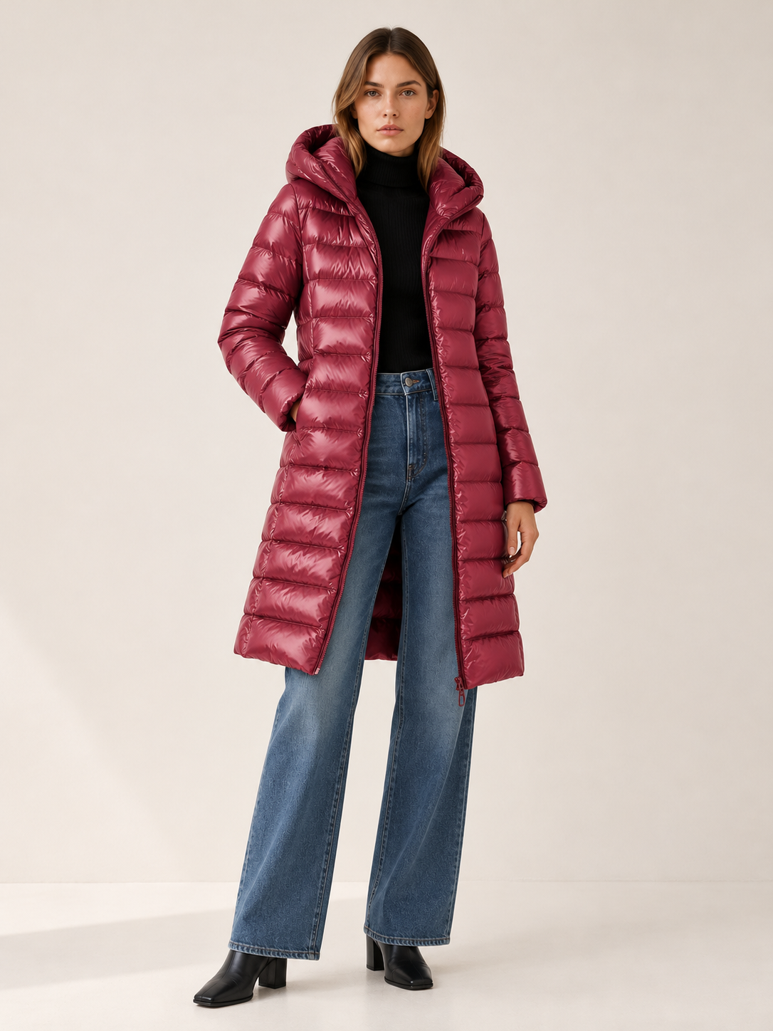 Madisson | Women's Hooded Long Puffer Coat Winter