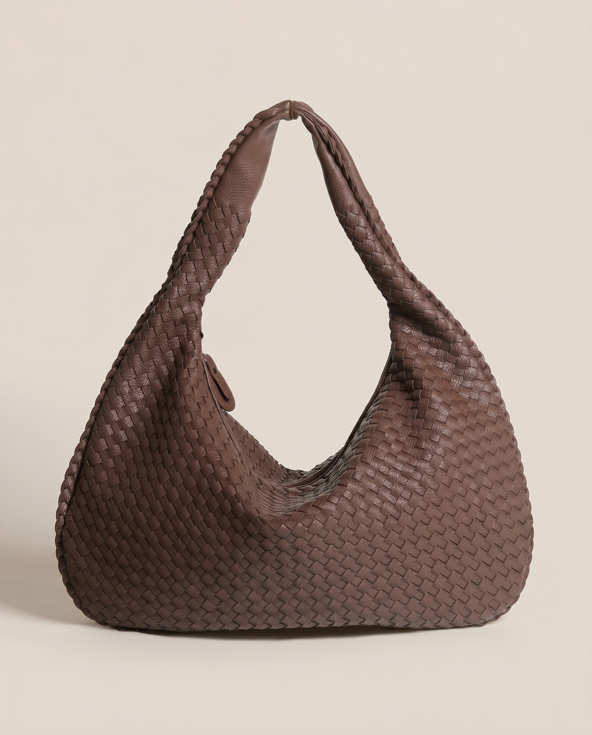 Maeve | Woven Shoulder Bag with Slouchy Shape