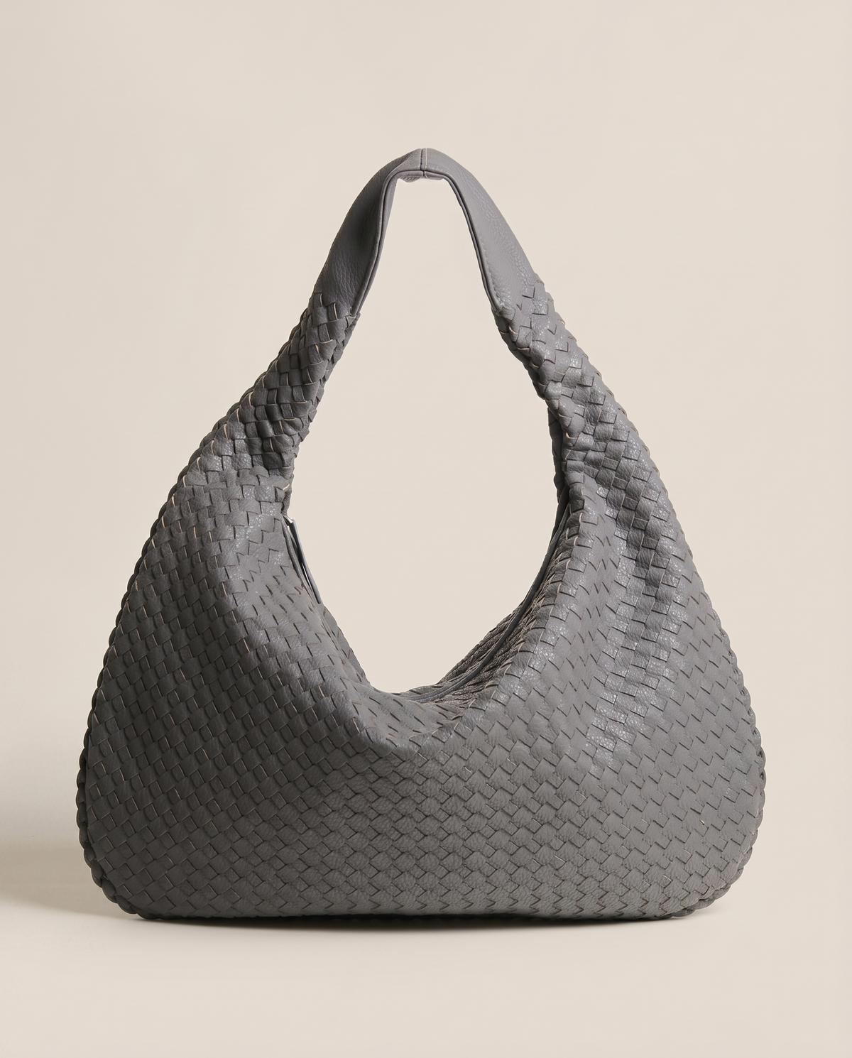 Maeve | Woven Shoulder Bag with Slouchy Shape