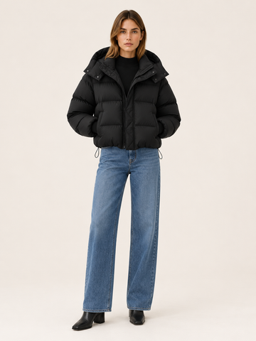 Maggie | Women's Cropped Puffer Jacket Winter