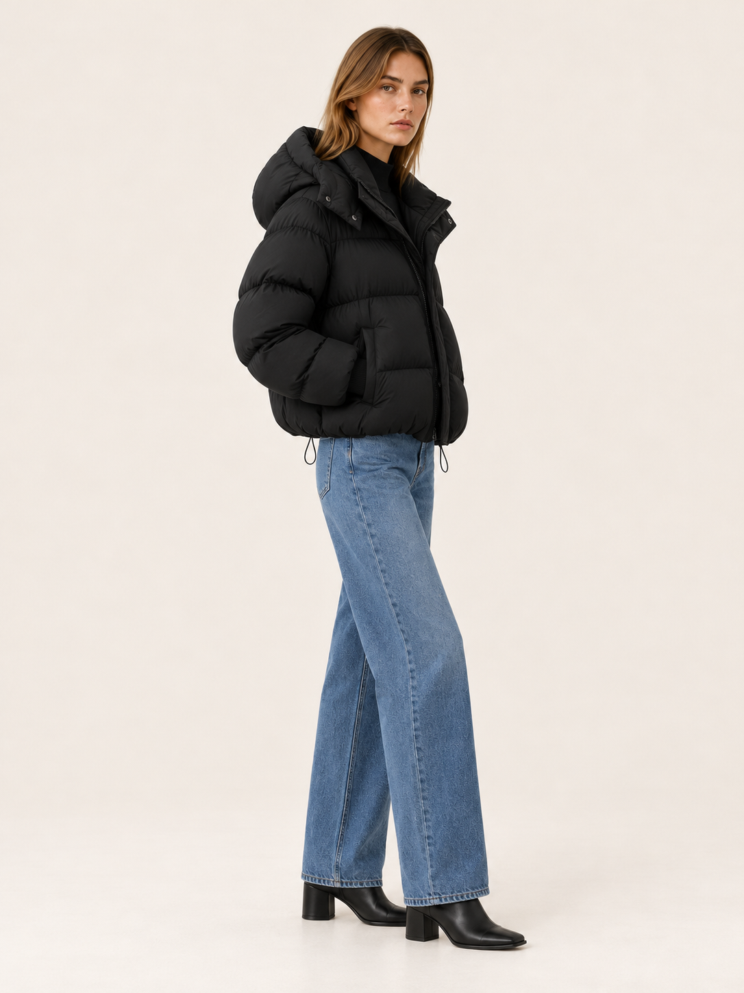 Maggie | Women's Cropped Puffer Jacket Winter