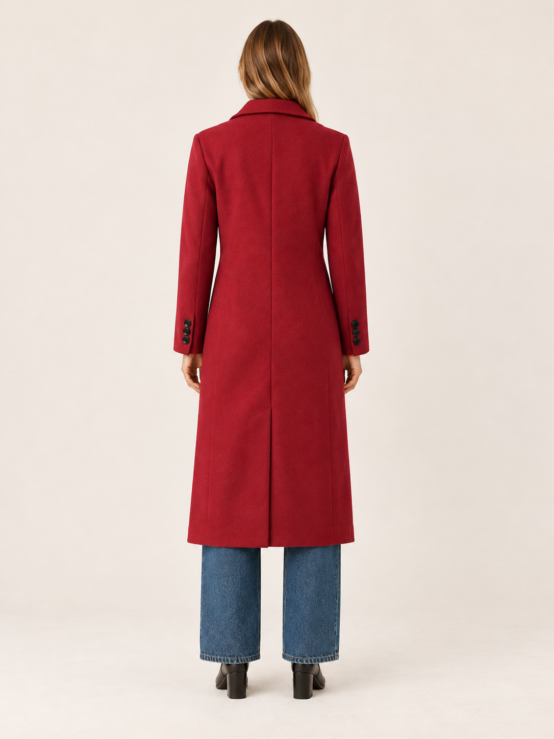 Marceline | Women's Double-Breasted Long Coat Winter Work