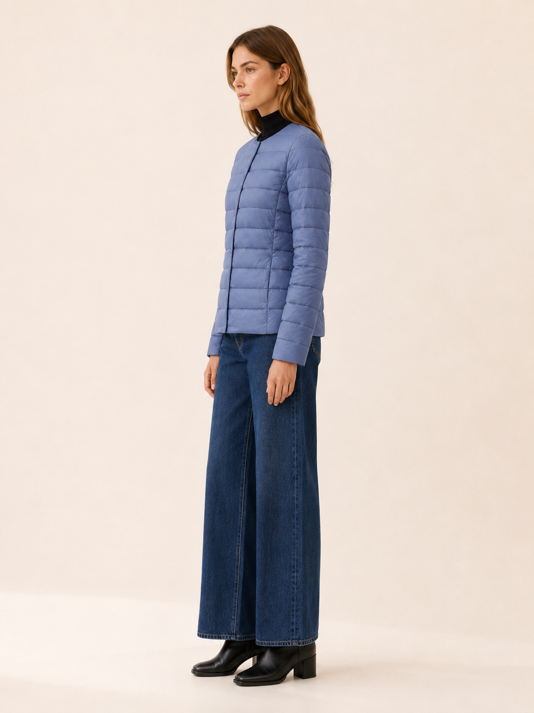 Mariselle | Women's Lightweight Quilted Jacket with Snaps