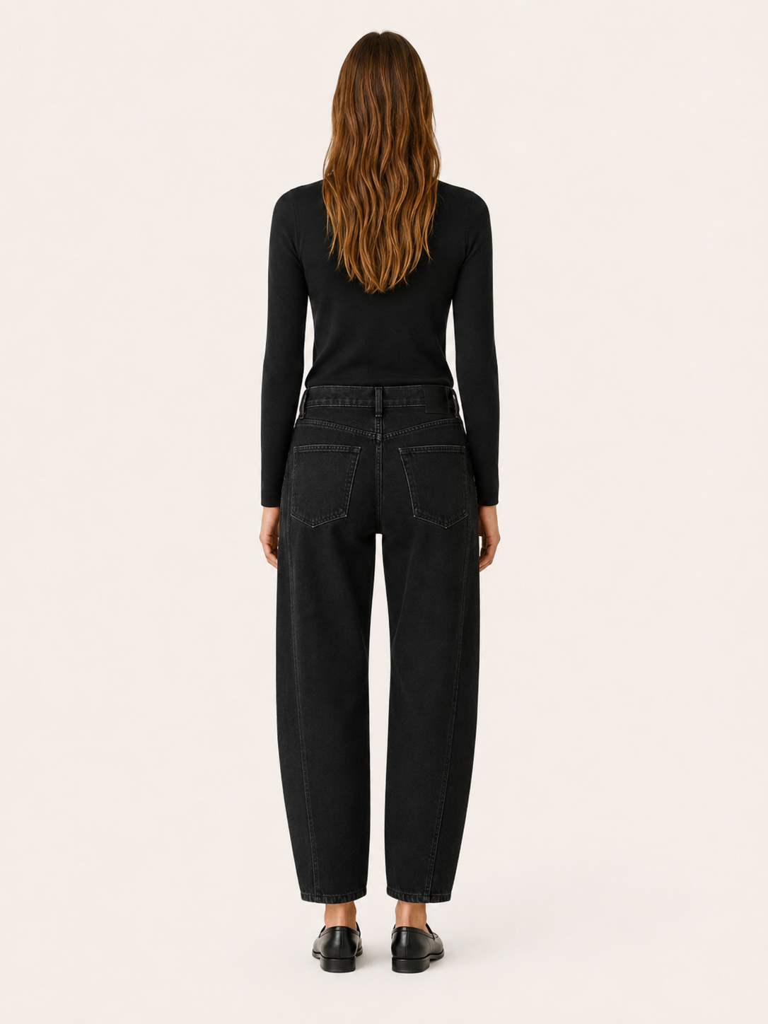 Oravienne | Women’s Barrel Jeans with Tapered Leg