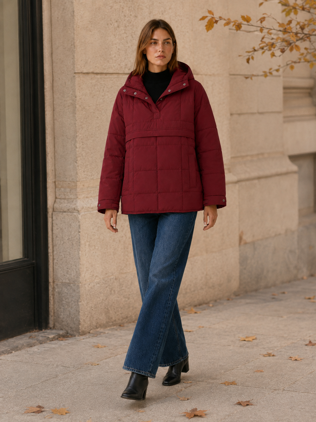 Orinthia | Women's Hooded Quilted Puffer Jacket
