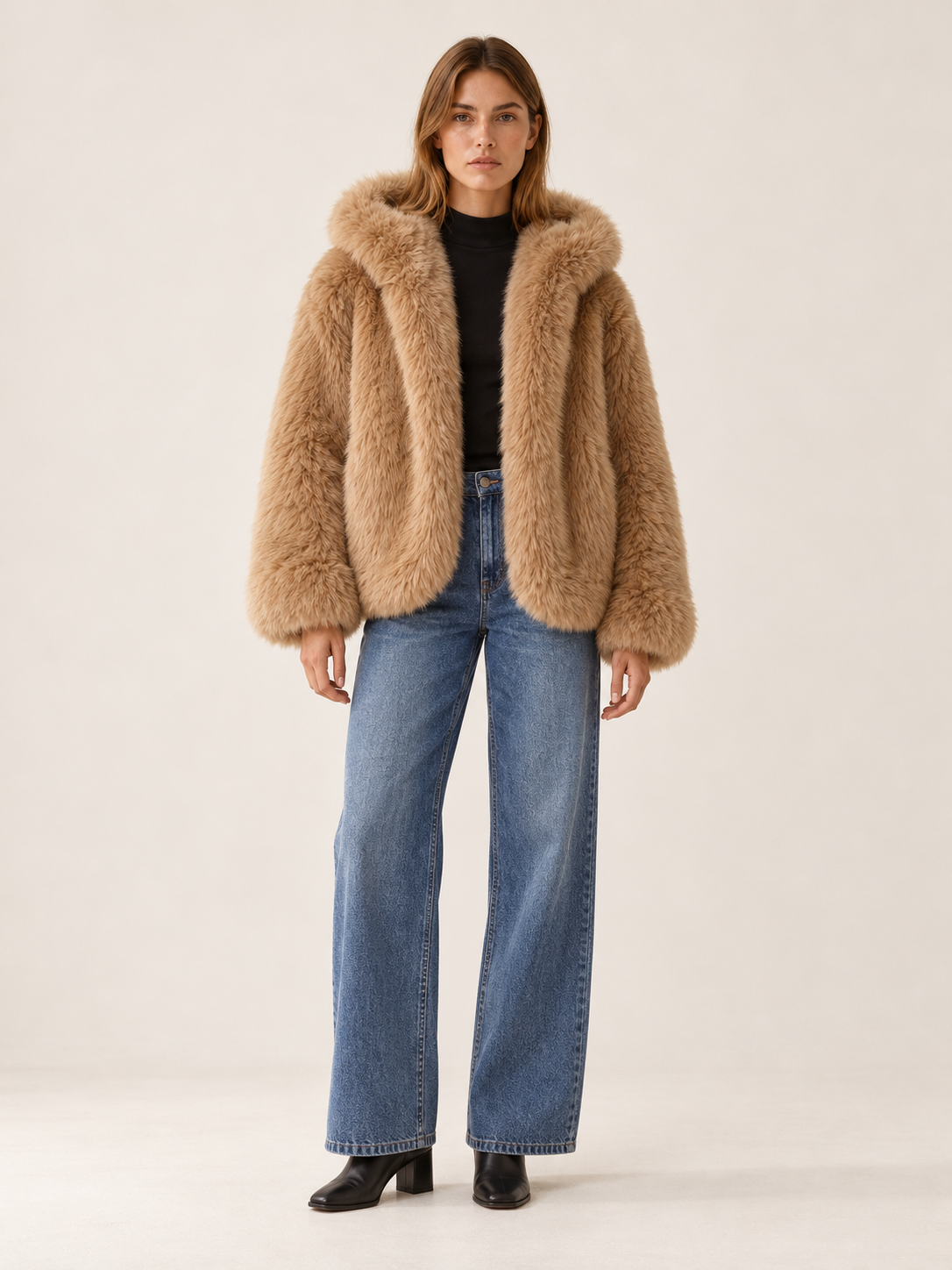 Parker | Women's Hooded Faux Fur Coat Winter