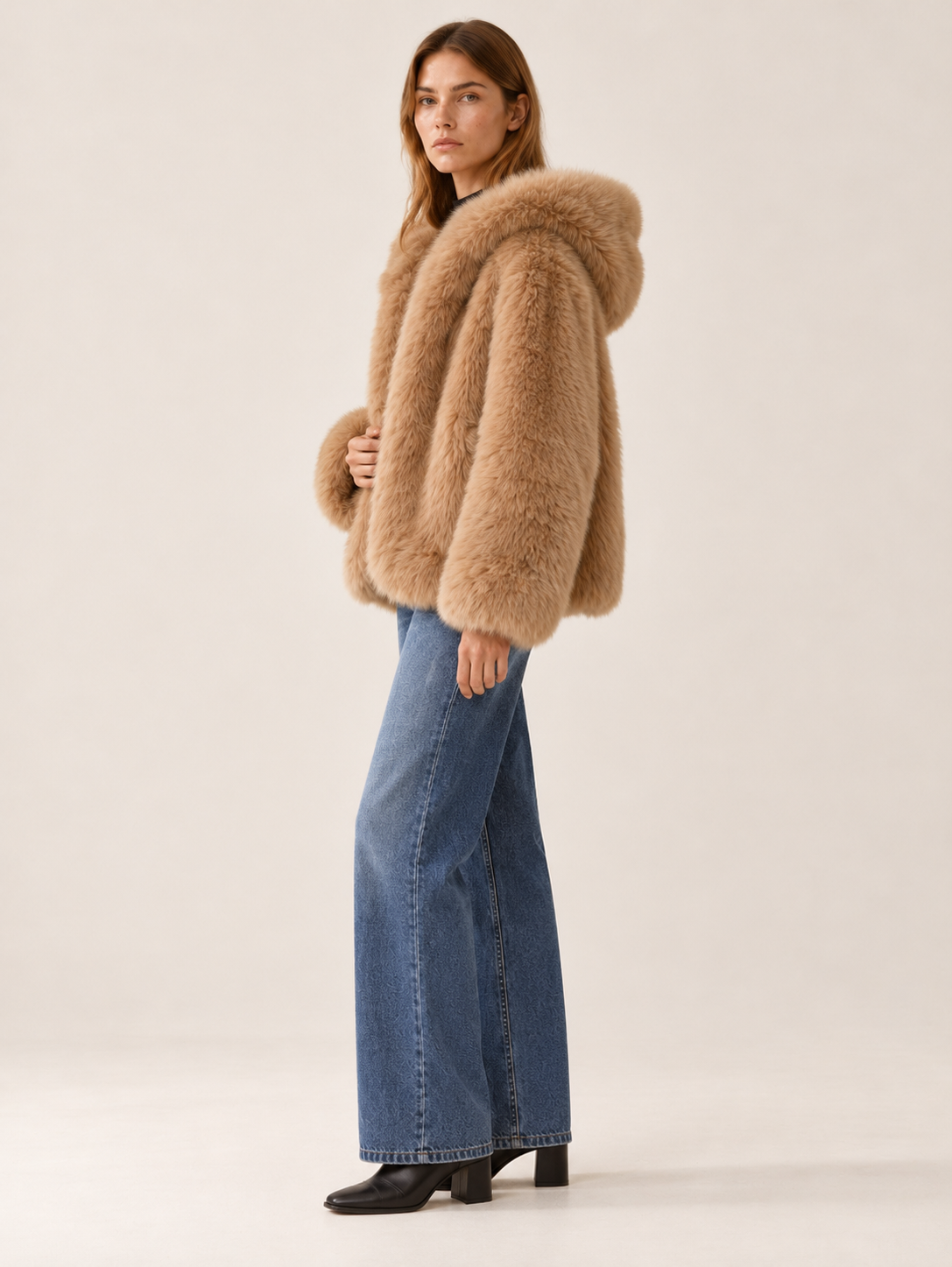 Parker | Women's Hooded Faux Fur Coat Winter