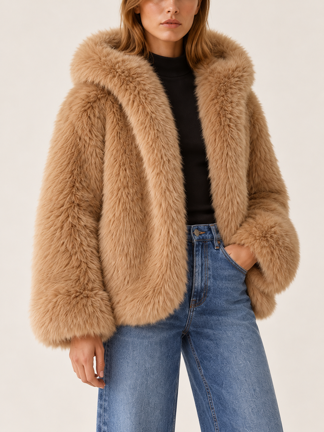 Parker | Women's Hooded Faux Fur Coat Winter