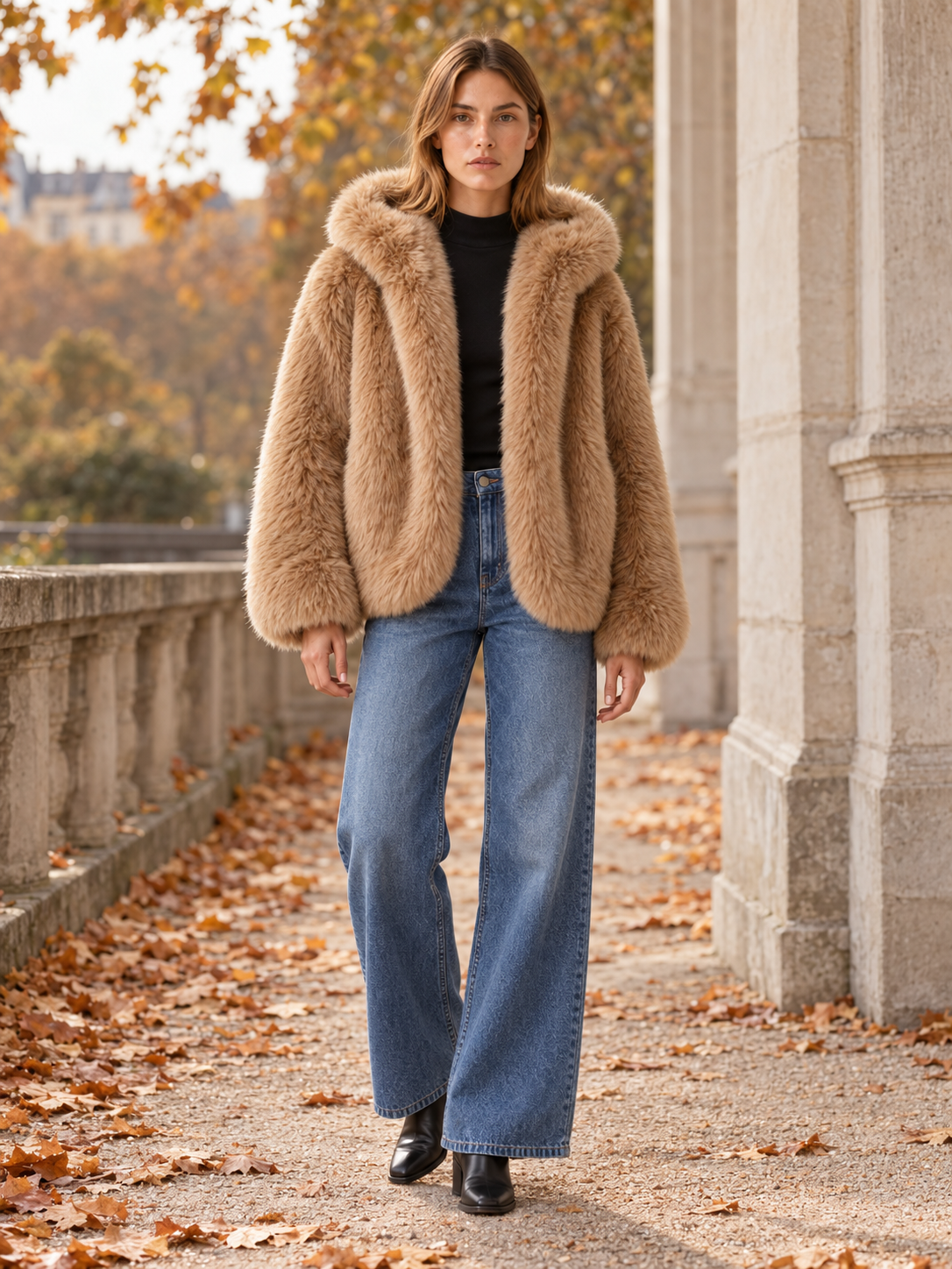 Parker | Women's Hooded Faux Fur Coat Winter