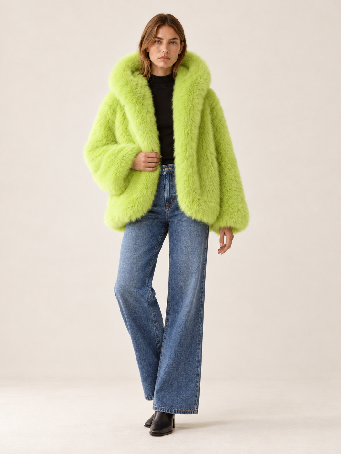 Parker | Women's Hooded Faux Fur Coat Winter