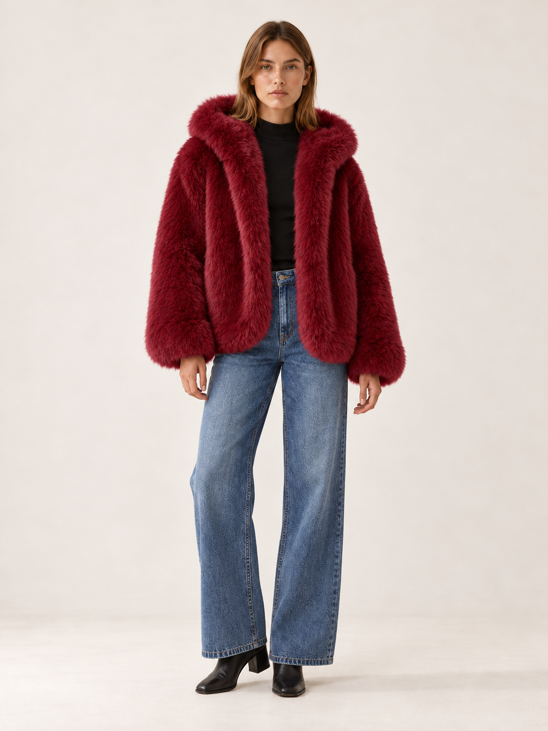 Parker | Women's Hooded Faux Fur Coat Winter