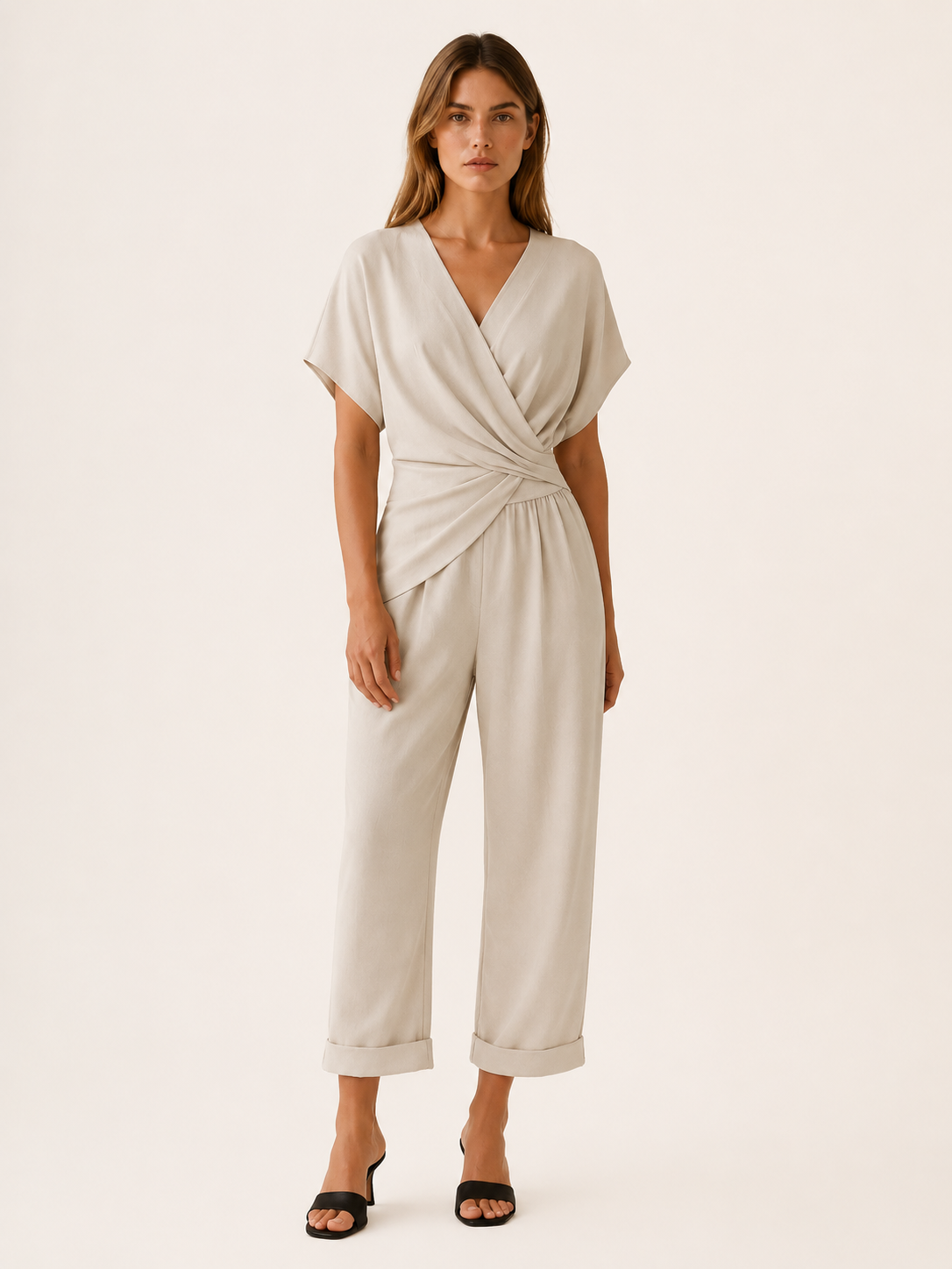 Petra | Two Piece Set with Wrap Front