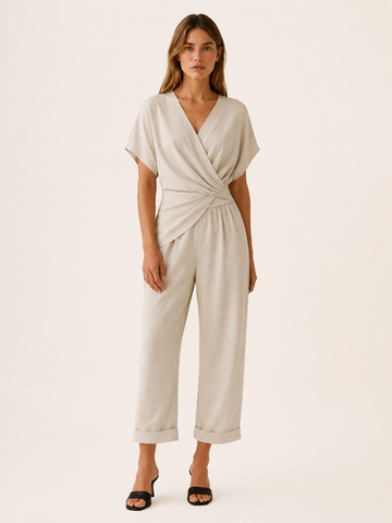Petra | Two Piece Set with Wrap Front