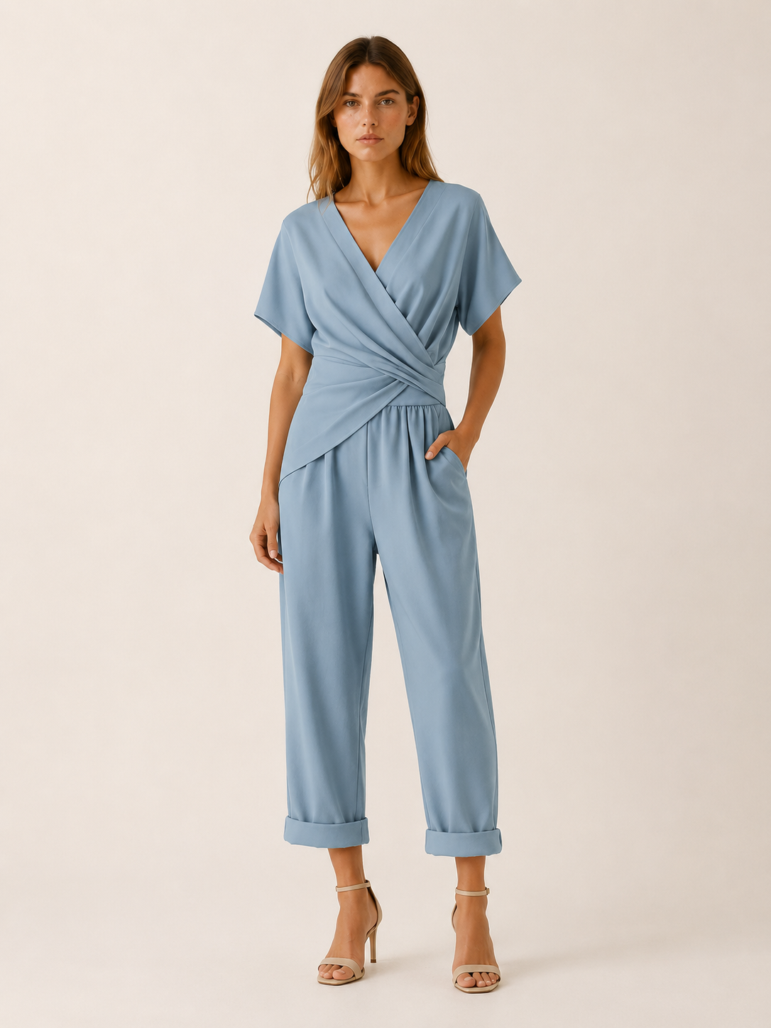 Petra | Two Piece Set with Wrap Front