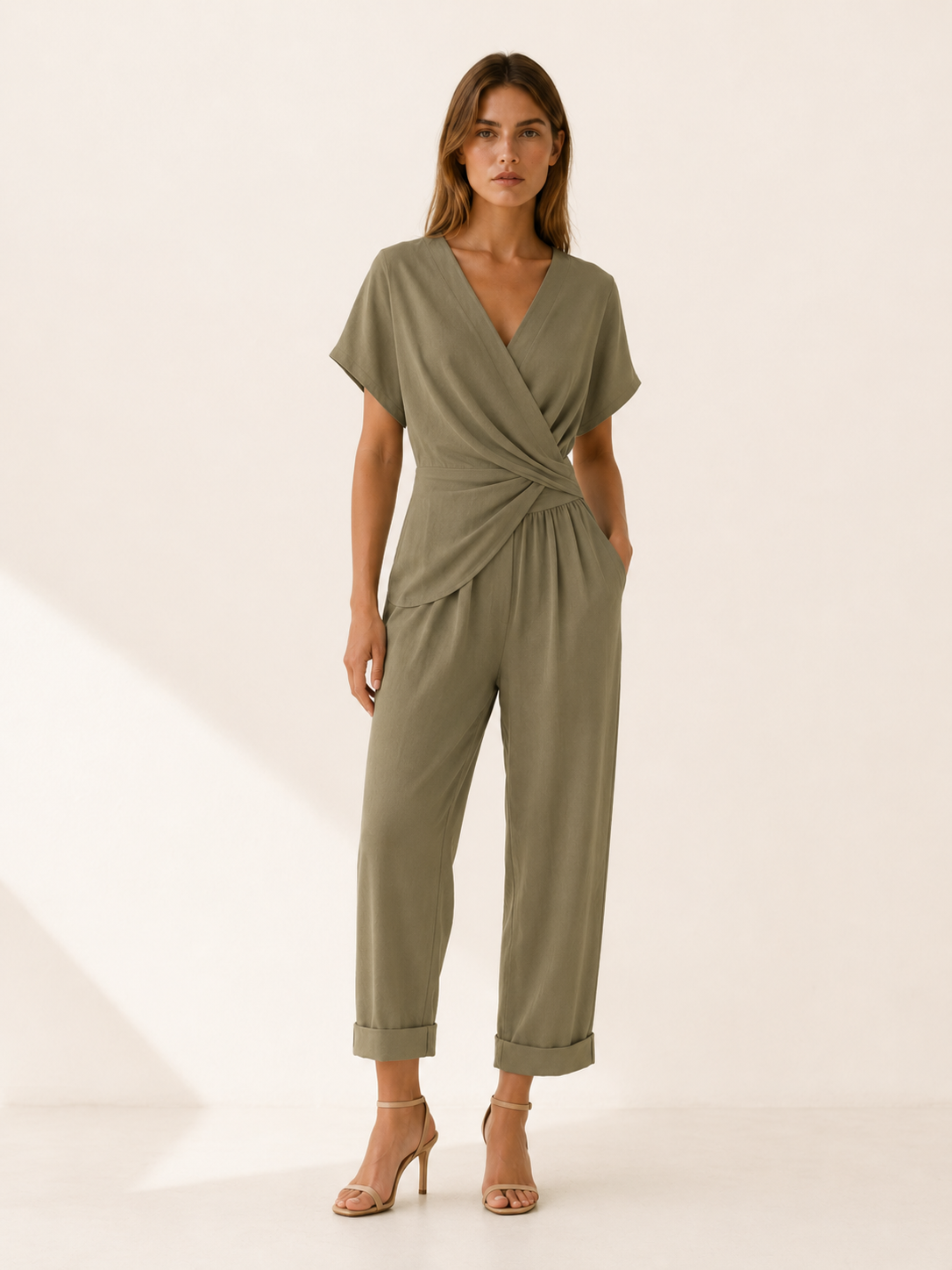 Petra | Two Piece Set with Wrap Front