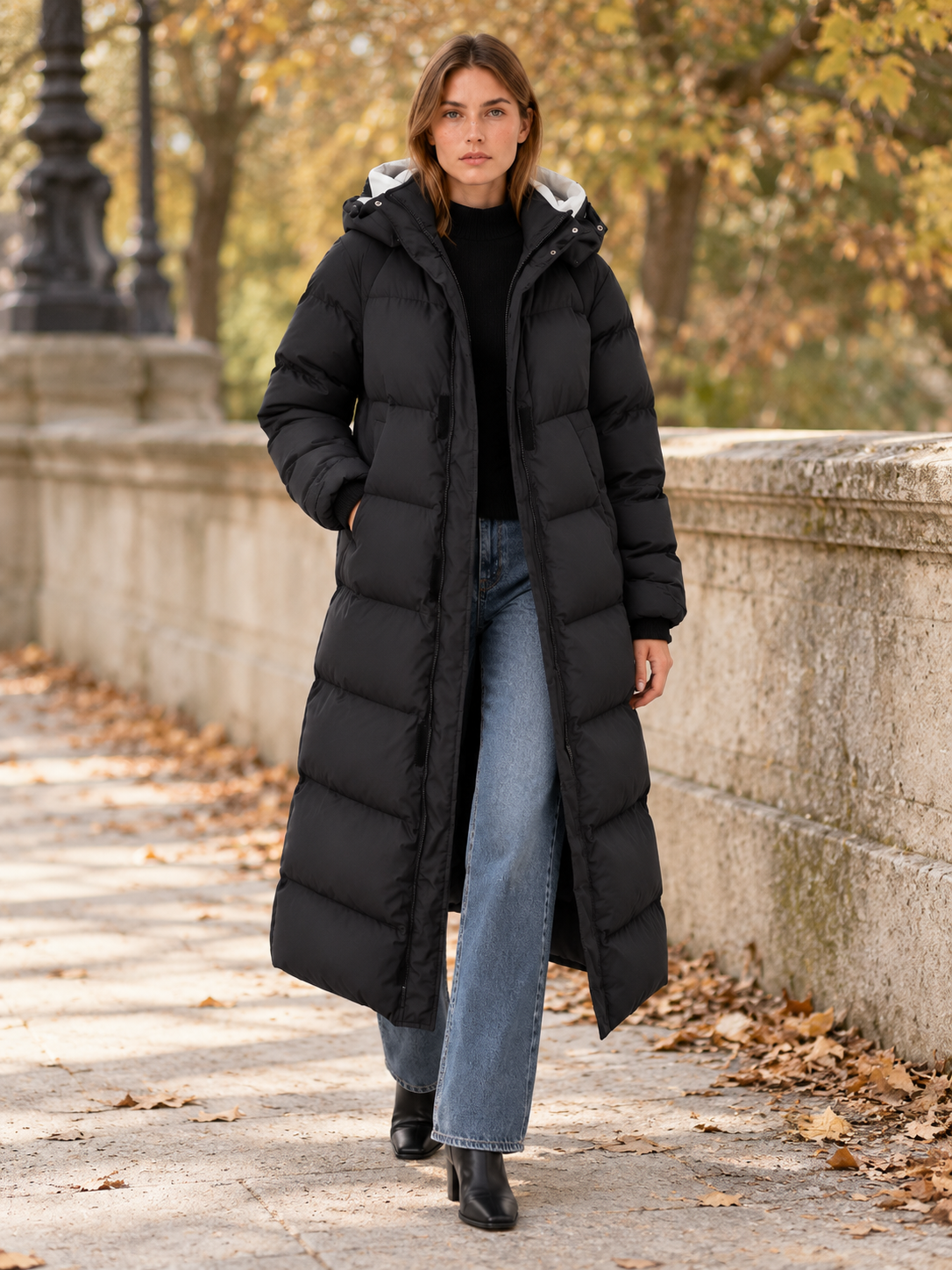 Poppy | Women's Long Puffer Coat Winter Waterproof