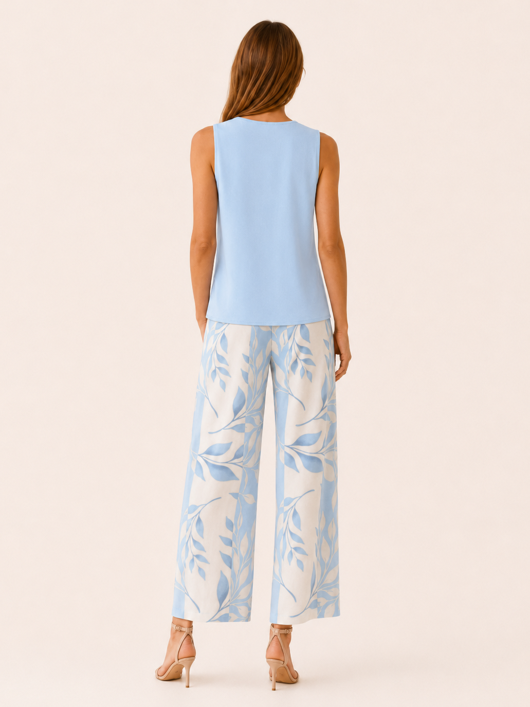 Rafaela | Two Piece Set with Wide Leg Trousers