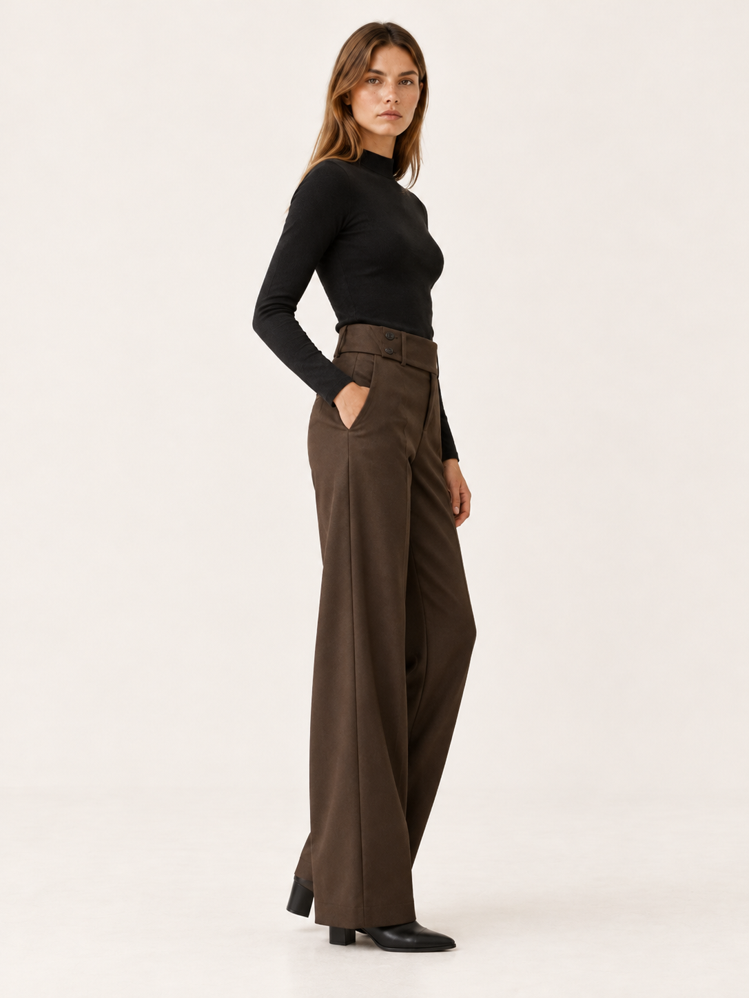 Reign | Women's Tailored Wide Leg Pants Fall Work