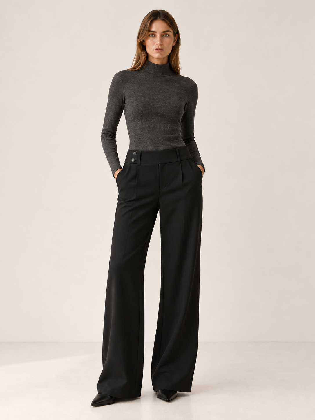 Reign | Women's Tailored Wide Leg Pants Fall Work