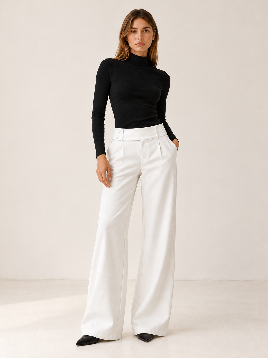 Reign | Women's Tailored Wide Leg Pants Fall Work