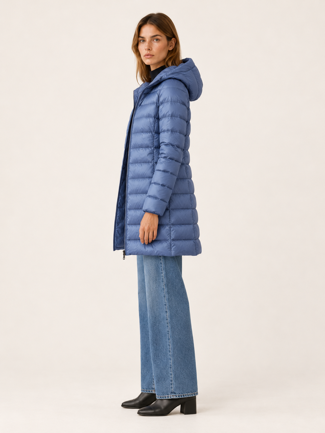 Riley | Women's Hooded Lightweight Puffer Jacket Fall