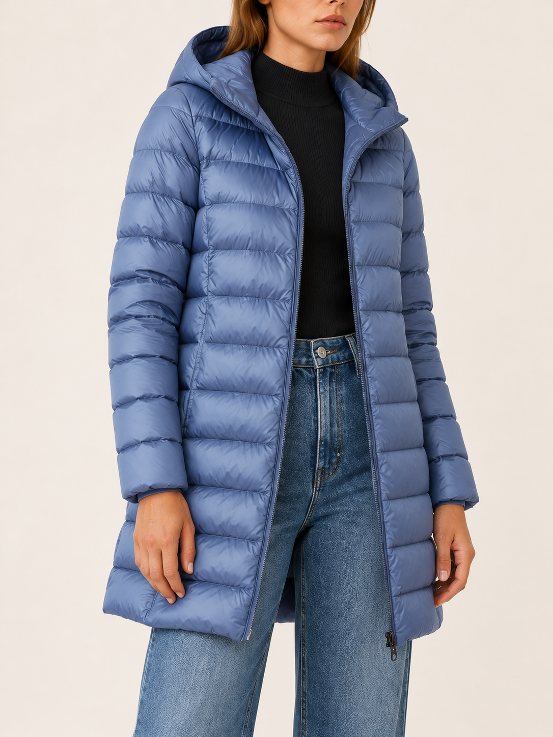 Riley | Women's Hooded Lightweight Puffer Jacket Fall