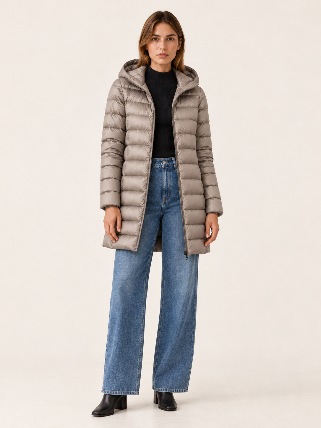 Riley | Women's Hooded Lightweight Puffer Jacket Fall