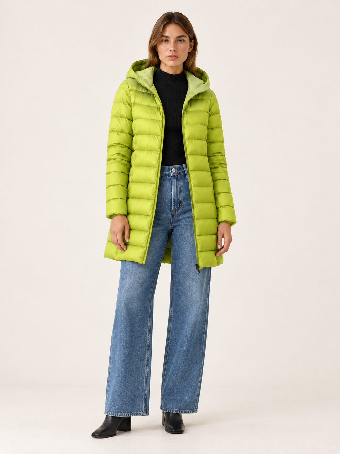 Riley | Women's Hooded Lightweight Puffer Jacket Fall