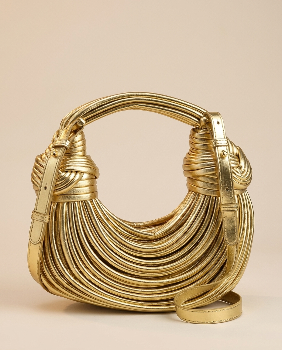 Romy | Sculptural Handbag with Knotted Handle