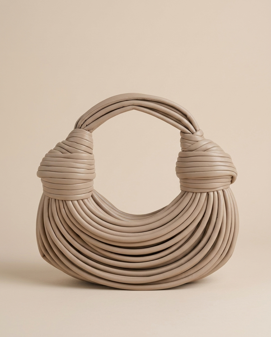 Romy | Sculptural Handbag with Knotted Handle