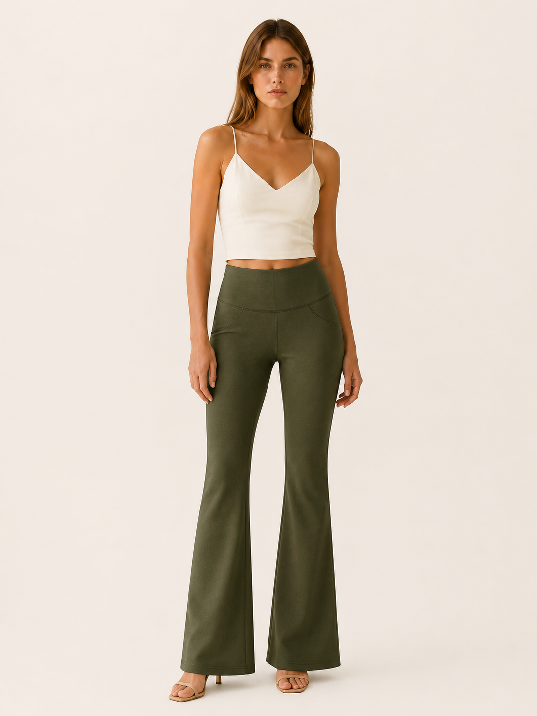 Sable | Flared Leggings with Pockets