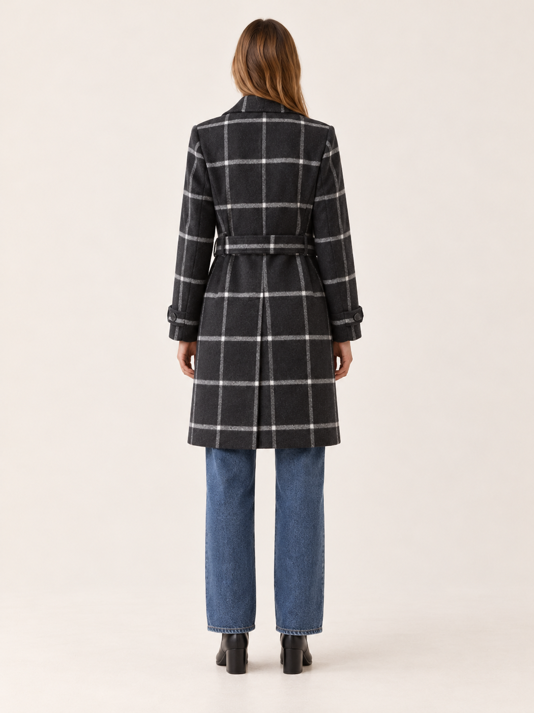 Scottie | Women's Plaid Coat Winter