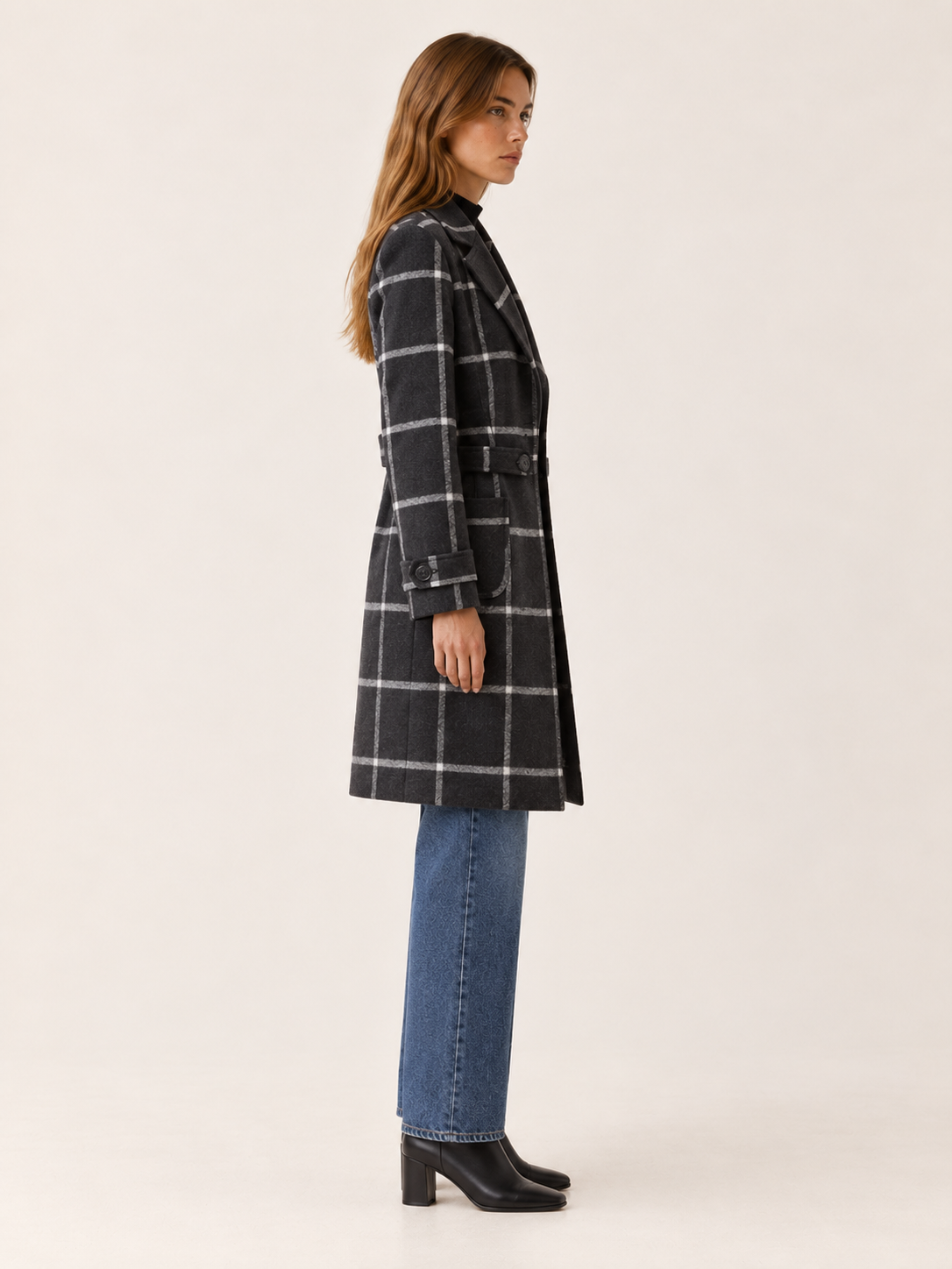 Scottie | Women's Plaid Coat Winter