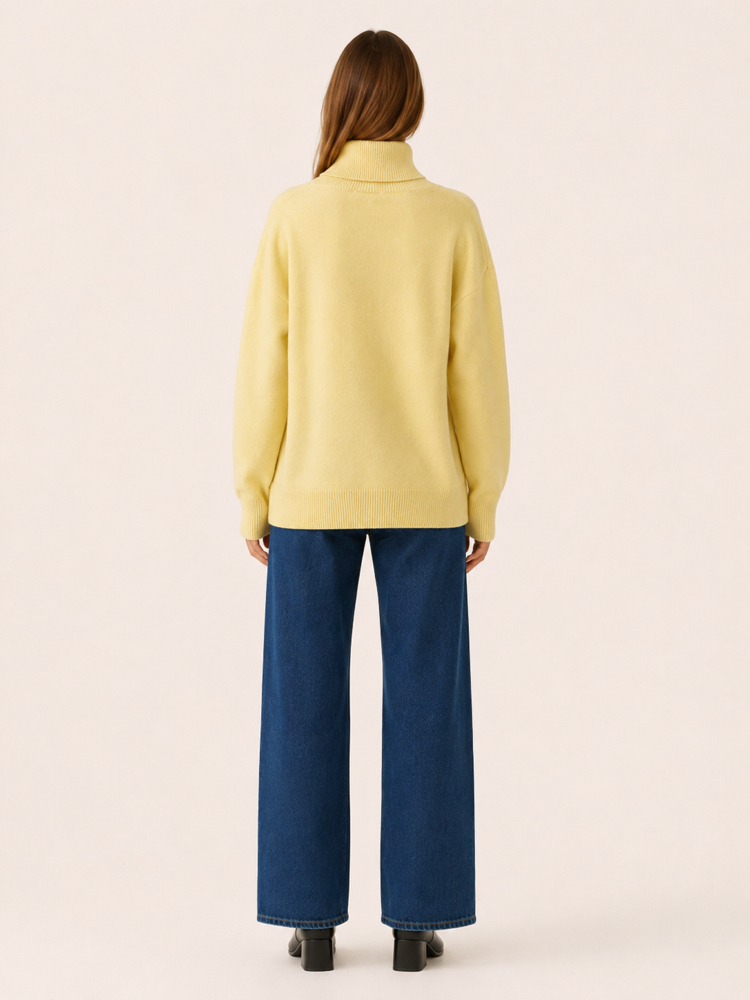 Talyssa | Turtleneck Sweater with Relaxed Fit and Long Sleeves