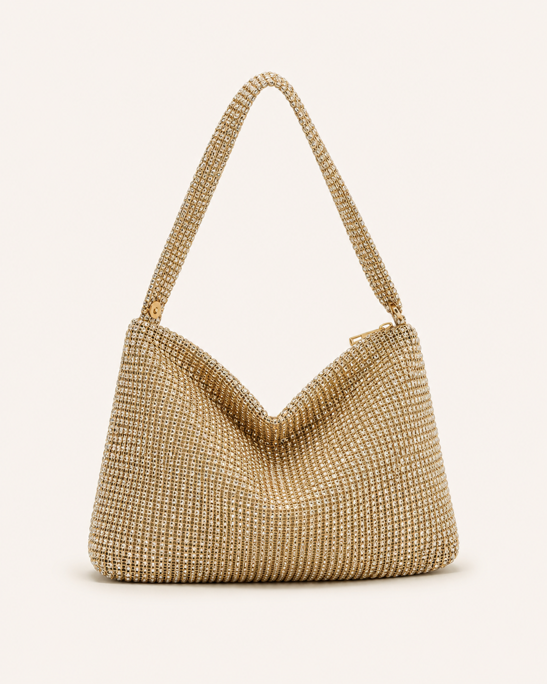 Tavira | Rhinestone Shoulder Bag with Structured Shape