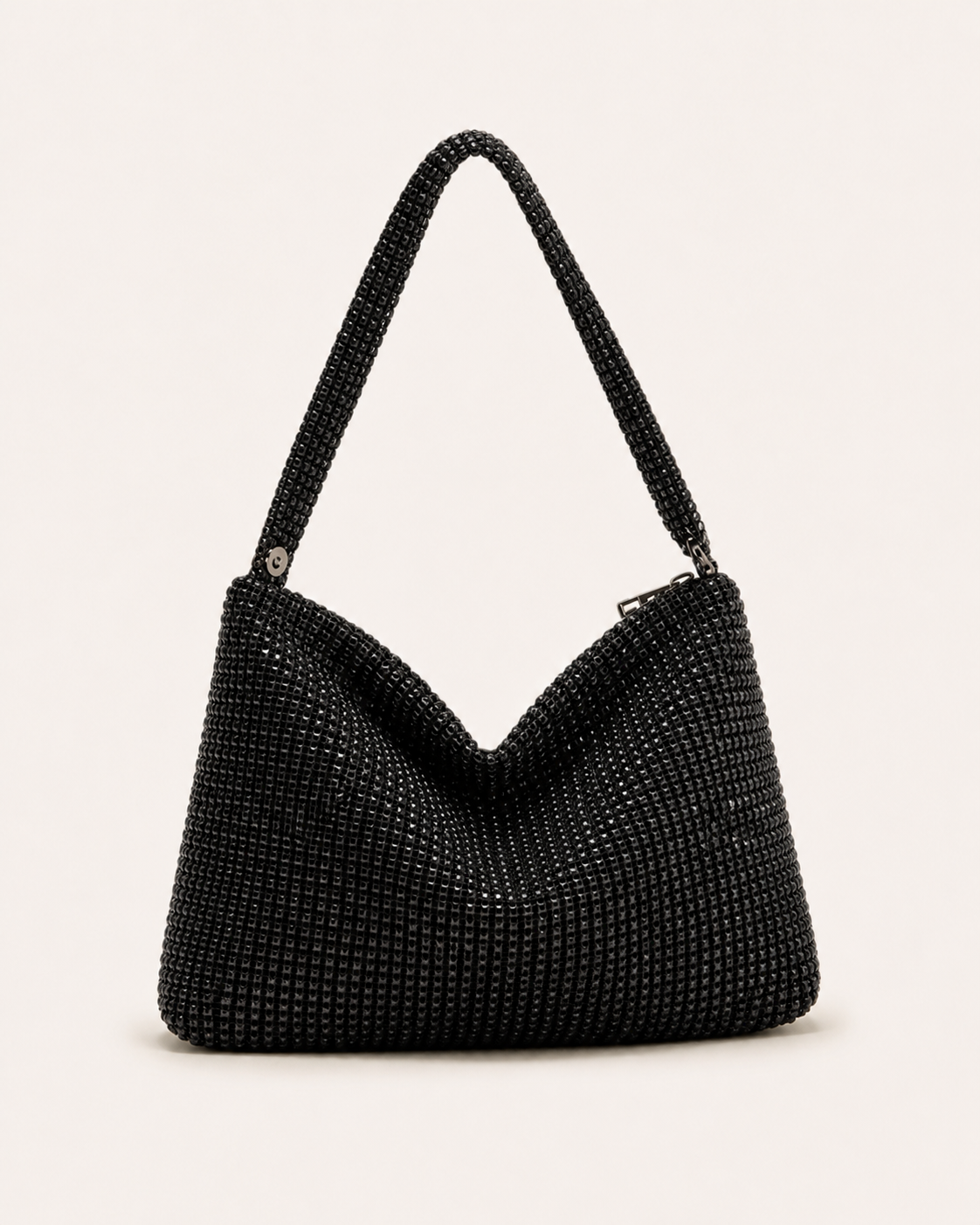 Tavira | Rhinestone Shoulder Bag with Structured Shape