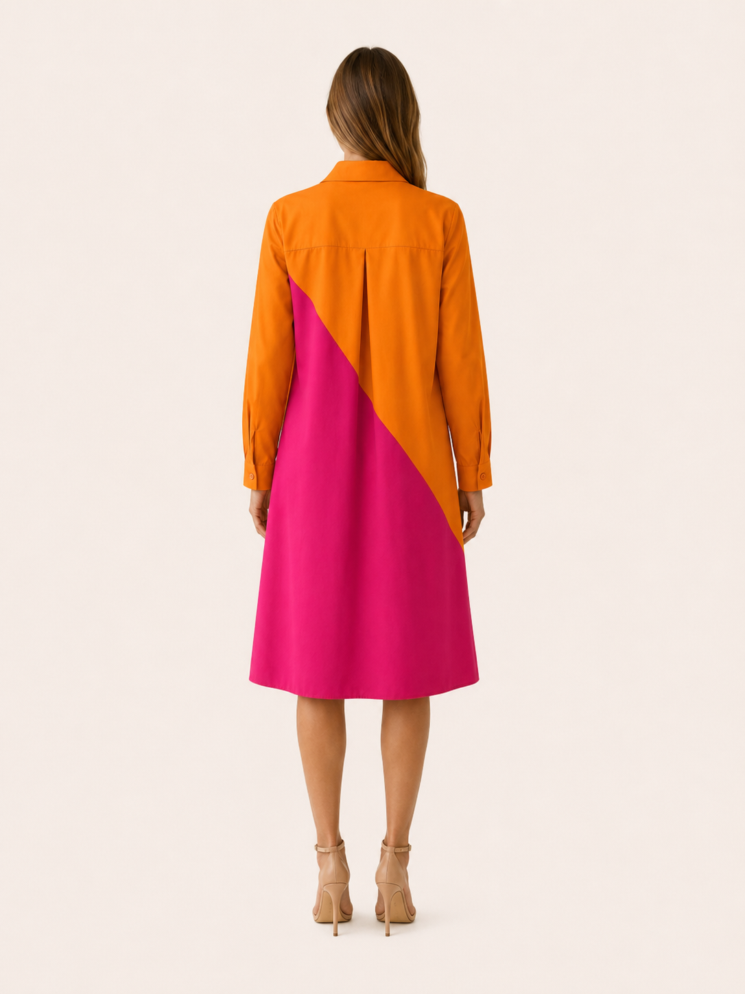 Tinsley | Midi Dress with Draped Panel Occasion Dress