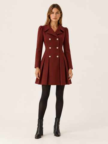 Valerie | Women's A-Line Dress Coat Winter Work