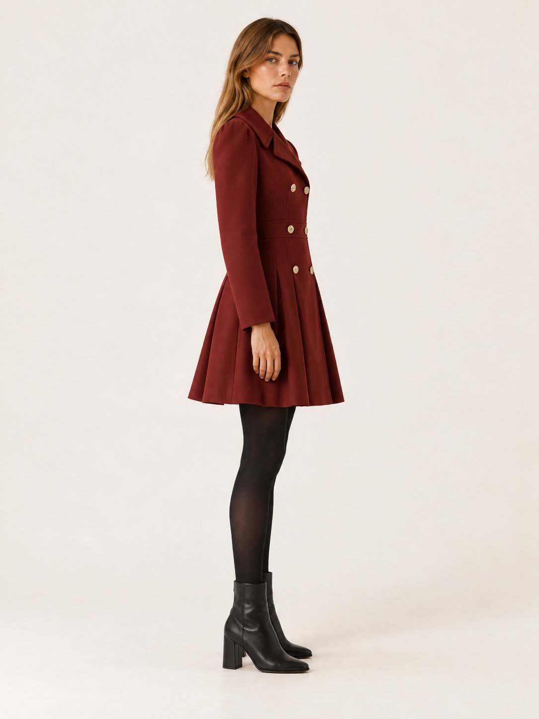 Valerie | Women's A-Line Dress Coat Winter Work