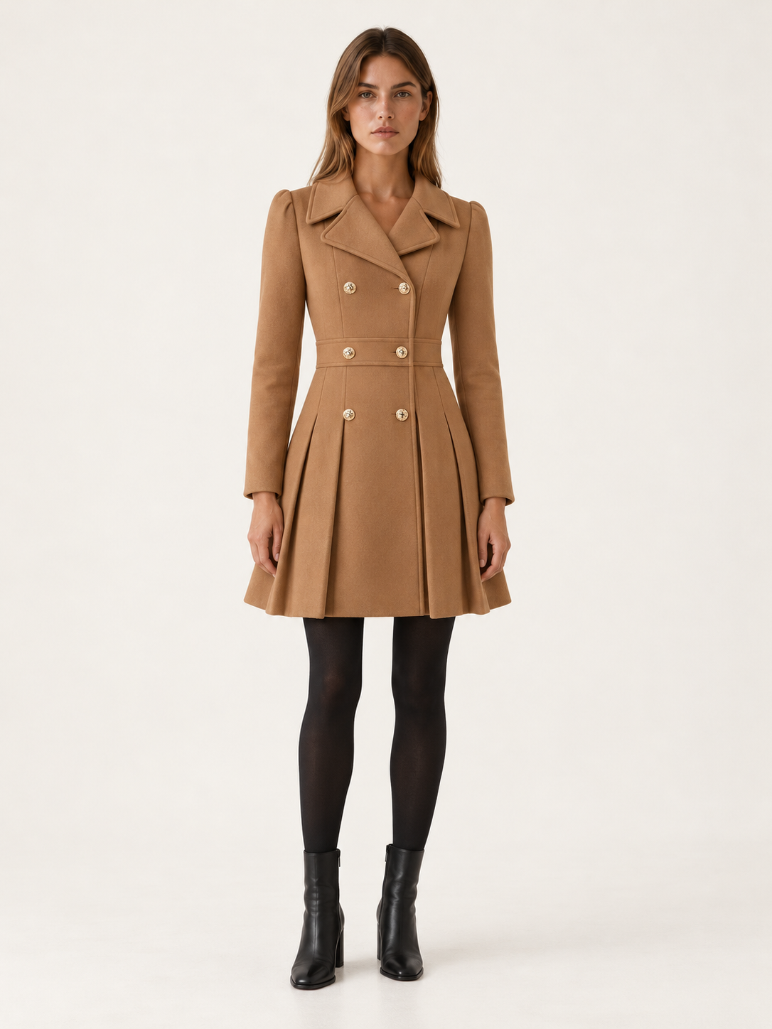 Valerie | Women's A-Line Dress Coat Winter Work