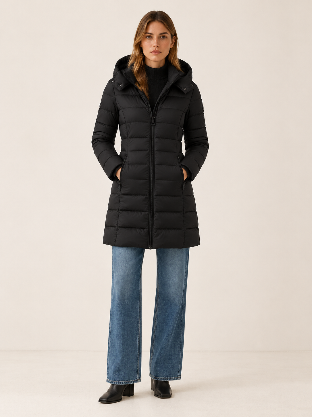 Zavellea | Women's Hooded Puffer Coat Winter