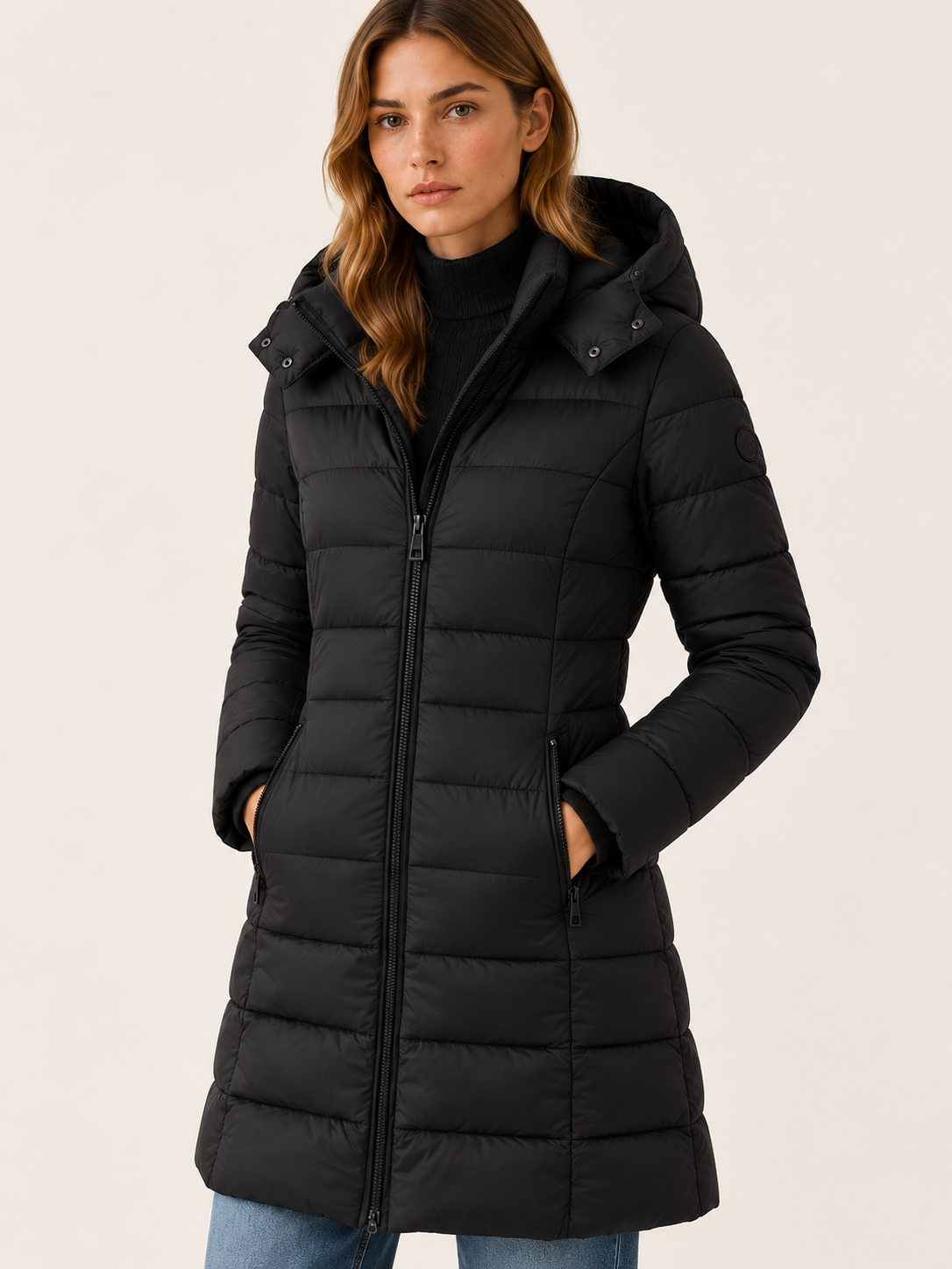 Zavellea | Women's Hooded Puffer Coat Winter