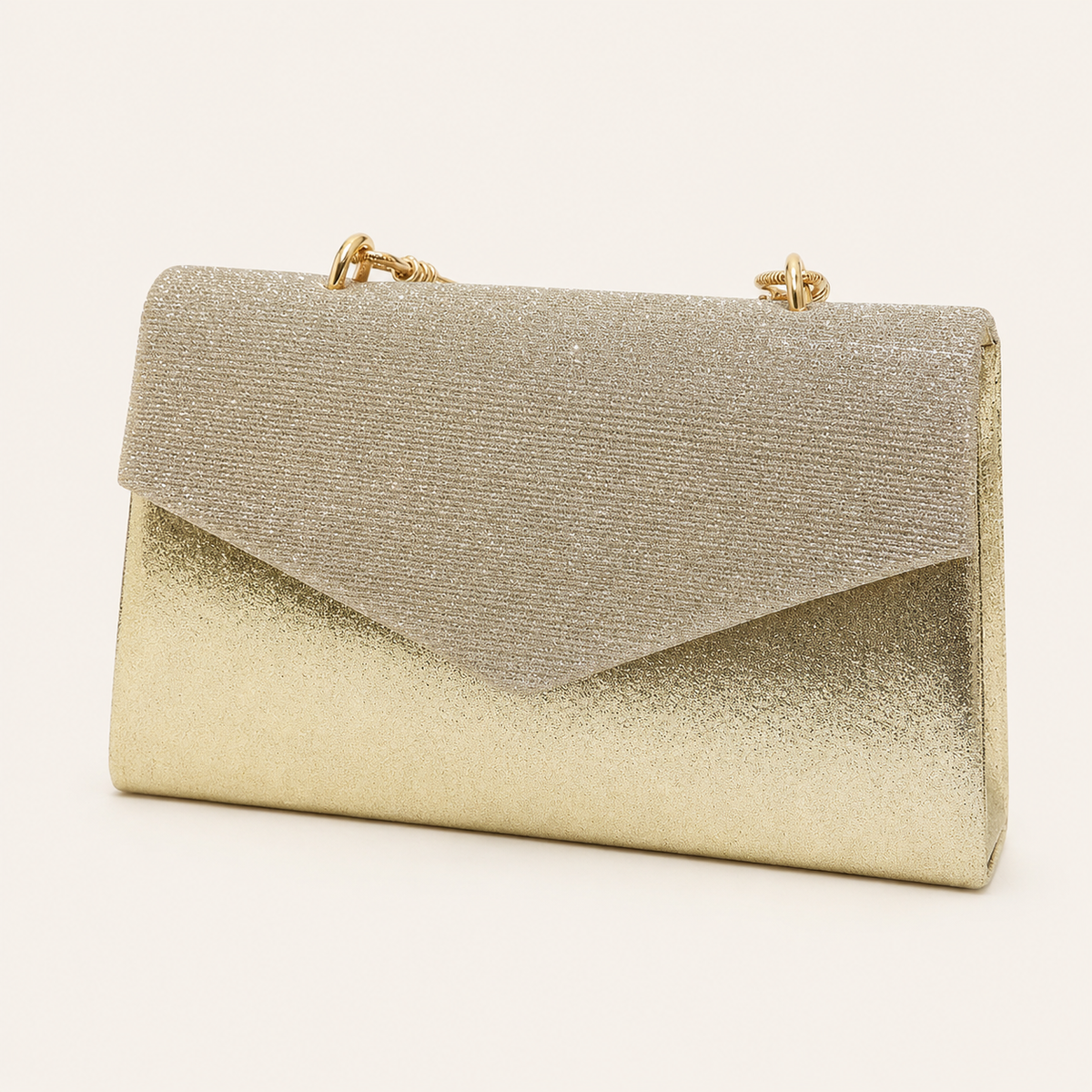 Zirel | Clutch Bag with Structured Top Handle